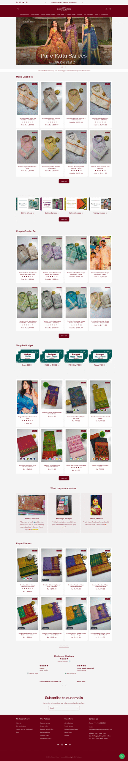 Website preview